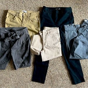 HUGE LOT OF DRESS PANTS sizes 4,6